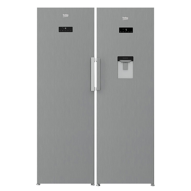 یخچال و فریزر دوقلو بکو مدل RSNE445E23DX-RFNE350E23X (اماراتی)